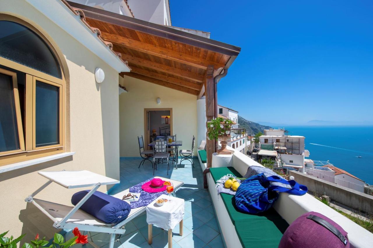 Casetta Del Sole Vila Praiano Exterior foto